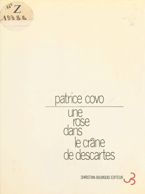 cover image of Une rose dans le crâne de Descartes
